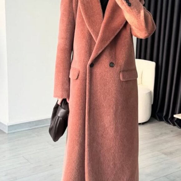 Luxe Brown Overcoat - Brand New - Picture 4 of 6